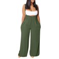 thumbnail image 2 of LSLJS Combinaison Décontractée pour Femme Sans Manches à Bretelles Spaghetti, Ample, Ajustable, Extensible, Pantalon Long, une-Pièce avec Poches, 2 of 5