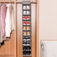 thumbnail image 2 of Hanging Closet Shoe Organizer Shoe Storage Hanging Shoe Rack for Shoes Hats Handbags, 2 of 6