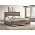 thumbnail image 2 of Kauffman Wood Eastern King Storage Panel Bed Washed Taupe, 2 of 9