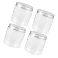 thumbnail image 1 of FUTUREORYY 4 Pcs Mason Jars Aluminum Portable Clear Visibility For Everyday Use Household Users, 1 of 8