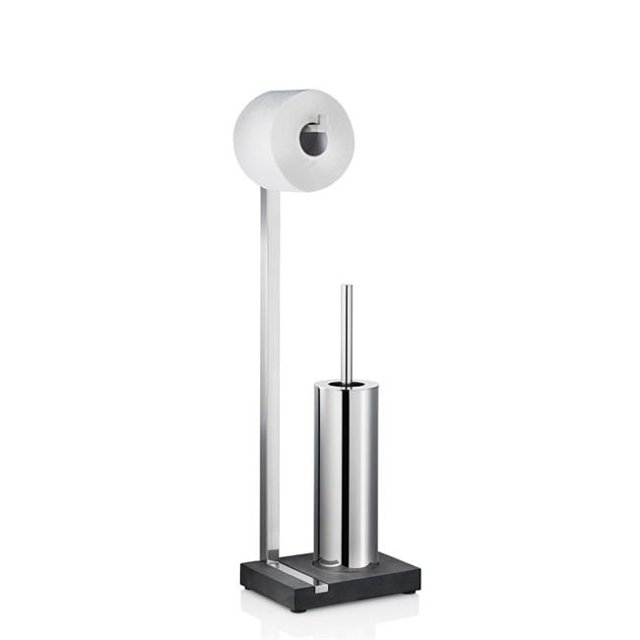 Blomus 68820 Butler de Toilette en Acier Inoxydable Poli