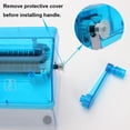 thumbnail image 3 of Manual Shredder, 22.9cm Entry Width Low Noise Multifunctional Paper Hand Shredder 3mm Cut Width  for Offices, 3 of 7