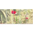 thumbnail image 2 of Meadow with Wild Poppy Flowers - Large Flower Canvas Art Print, 2 of 3