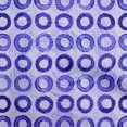 thumbnail image 1 of oneOone Cotton Poplin Blue Fabric Circle Fabric For Sewing Printed Craft Fabric By The Yard 56 Inch Wide, 1 of 4