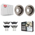 thumbnail image 1 of Transit Auto Rear Disc Brake Rotors and Ceramic Pads Kit for Car Ford F-150 K8T-101748, 1 of 11