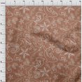 thumbnail image 4 of oneOone Polyester Spandex Brown2 Fabric Sea Sewing Craft Projects Fabric Prints By Yard 56 Inch Wide, 4 of 4