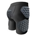 thumbnail image 4 of Lipstore Children's Padded Training Shorts for Cycling Lightweight Hip & Thigh Guards Size M, 4 of 8