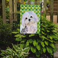 thumbnail image 2 of Caroline`s Treasures SS4413GF Maltese St. Patrick`s Day Shamrock Portrait Flag Garden Size, Small, Multicolor, 2 of 2