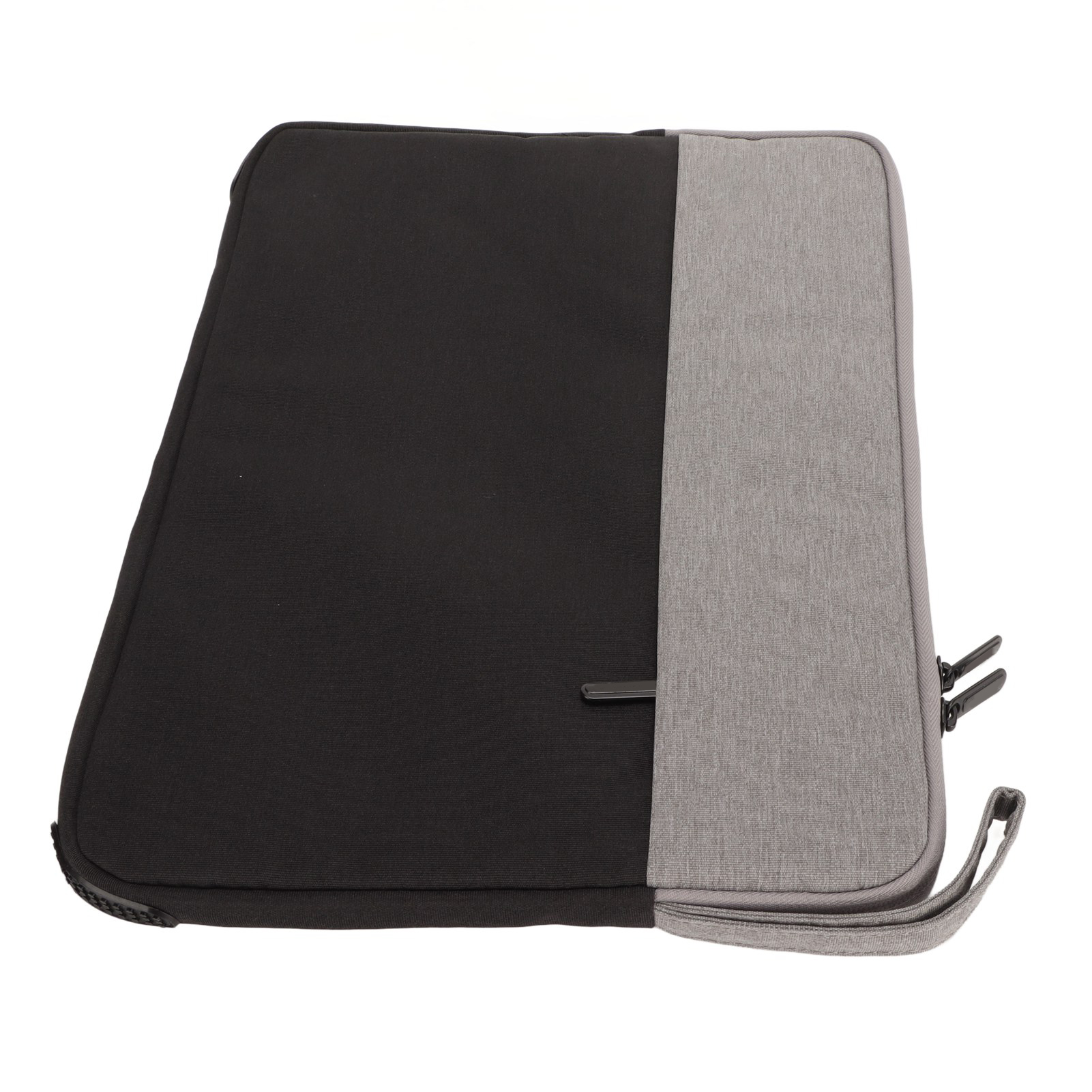 Laptop Bag, Large Capacity 3 Compartments Simple Stylish Computer Carrying Case  for 15.4 Inch Laptops Black