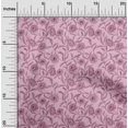 thumbnail image 2 of oneOone Rayon Light Pink Fabric Floral Craft Projects Decor Fabric Printed By The Yard 56 Inch Wide, 2 of 4