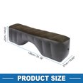 thumbnail image 4 of Unique Bargains Car Mattress Sleeping Mat Comfortable Rear Seat Air Bed Gap Pad for Napping Travel Deep Brown Gray, 4 of 6