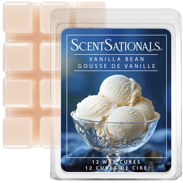 Cubes de cire parfumée ScentSationals Paquet économique - Gousse de vanille