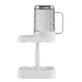 thumbnail image 2 of EGNMCR Closet Organizers and Storage, Organization and Storage, Storage Bins Bathroom Toothbrush Rack Couples Toothbrush Cup Rack Set Toothbrush Stand Space-Saving Toothbrush Rack Plastics cup rack, 2 of 6