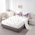 thumbnail image 3 of YST Cherry Blossoms and Butterflies 7-Piece Comforter Set, Full, Pink, Grey Ink Painting, Japanese Style, Mount Fuji, 3 of 4