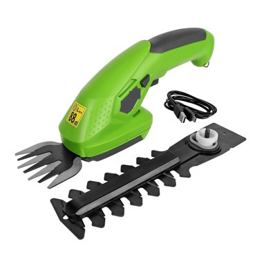 3.6/7.2V 2 In 1 Electric Trimmer Lithium-ion Cordless Hedge Trimmer Rechargeable Garden Tools Hedge Trimmers For Grass ,Easy to Use