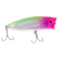 thumbnail image 1 of koolsoo Leurre de Pêche Réaliste Appât Dur Flottant en Surface avec Hameçon Triple Rose, 1 of 7