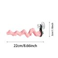 thumbnail image 2 of Parrot Window Bird Perch Strong Suction Cup Textured Resin Nail Grinding Stand for Small Birds Conure Cage Accessory, 2 of 5
