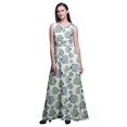 thumbnail image 1 of Bimba Robe Longue Débardeur Maxi pour Femmes, Col Rond, Imprimée, Robe de Soirée - XX-Grand, 1 of 6