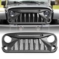 thumbnail image 1 of AMERICAN MODIFIED Grille avant avec Lumières pour 07-18 Jeep Wrangler JK, 1 of 12