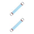 thumbnail image 4 of Decodeary 30-150lbs Extenseur de Poitrine Sangle Élastique Corde Résistance Jambe Pied Bleu 67 x 11cm 2ensemble, 4 of 6