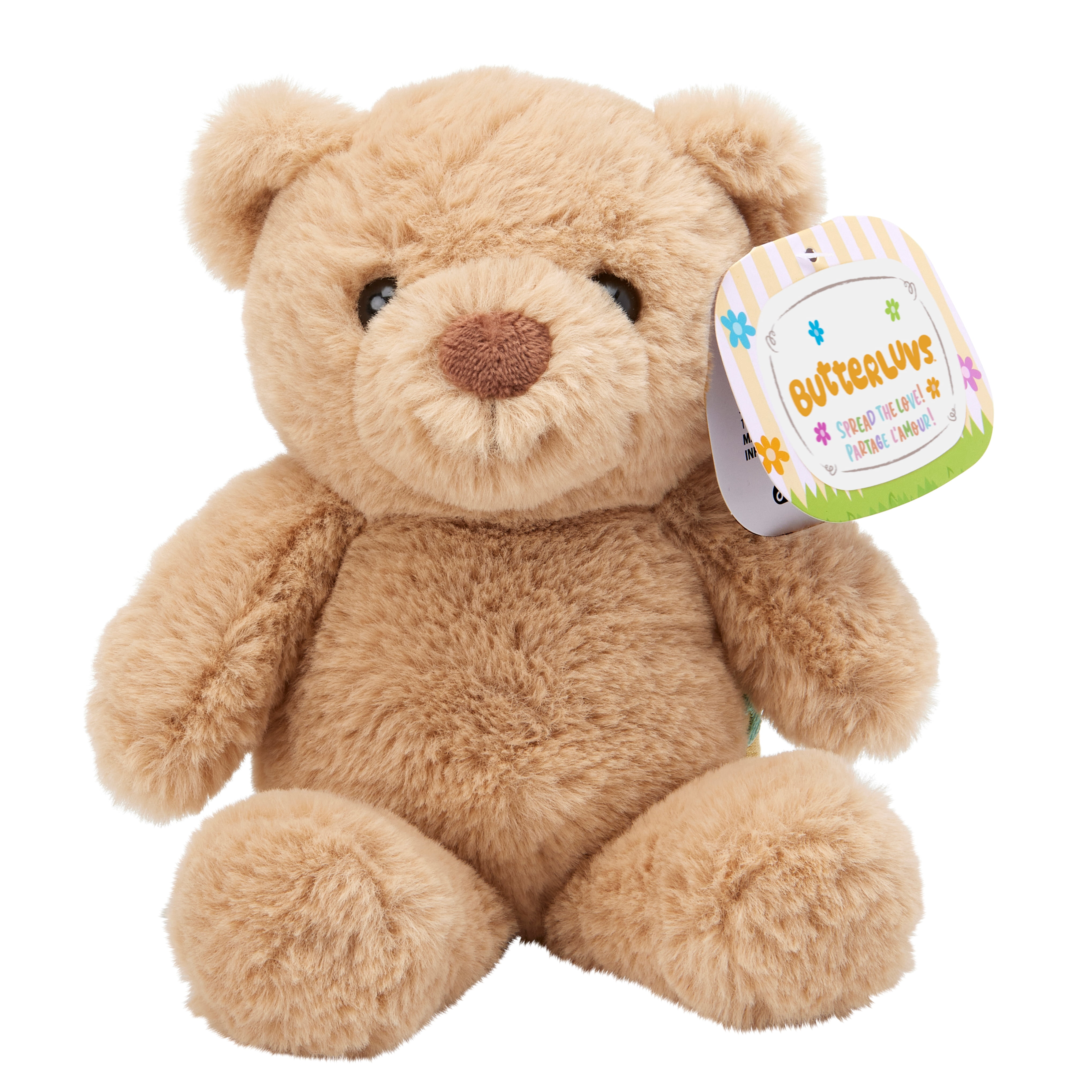 ButterLuvs 6" Super Soft Collectible Brown Bear - Ultra Cuddly Plush. Great Gift for any occasion.
