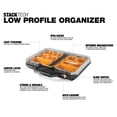 thumbnail image 2 of ToughBuilt StackTech Low Profile Organizer with Auto-Locking Interface and Bins, 2 of 12