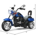 thumbnail image 2 of Gymax Moto Chopper 6 V pour Enfants à 3 Roues avec Phare Bleu, 2 of 8