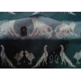 thumbnail image 3 of oneOone Cotton Silk Fabric Stripe|Bird & Monkey Ikat Print Fabric BTY 42 Inch Wide, 3 of 3