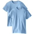 thumbnail image 1 of Hanes T-Shirt à Col Rond en Coton Ringspun Nano-T pour Hommes, Lot de 2, 1 of 1