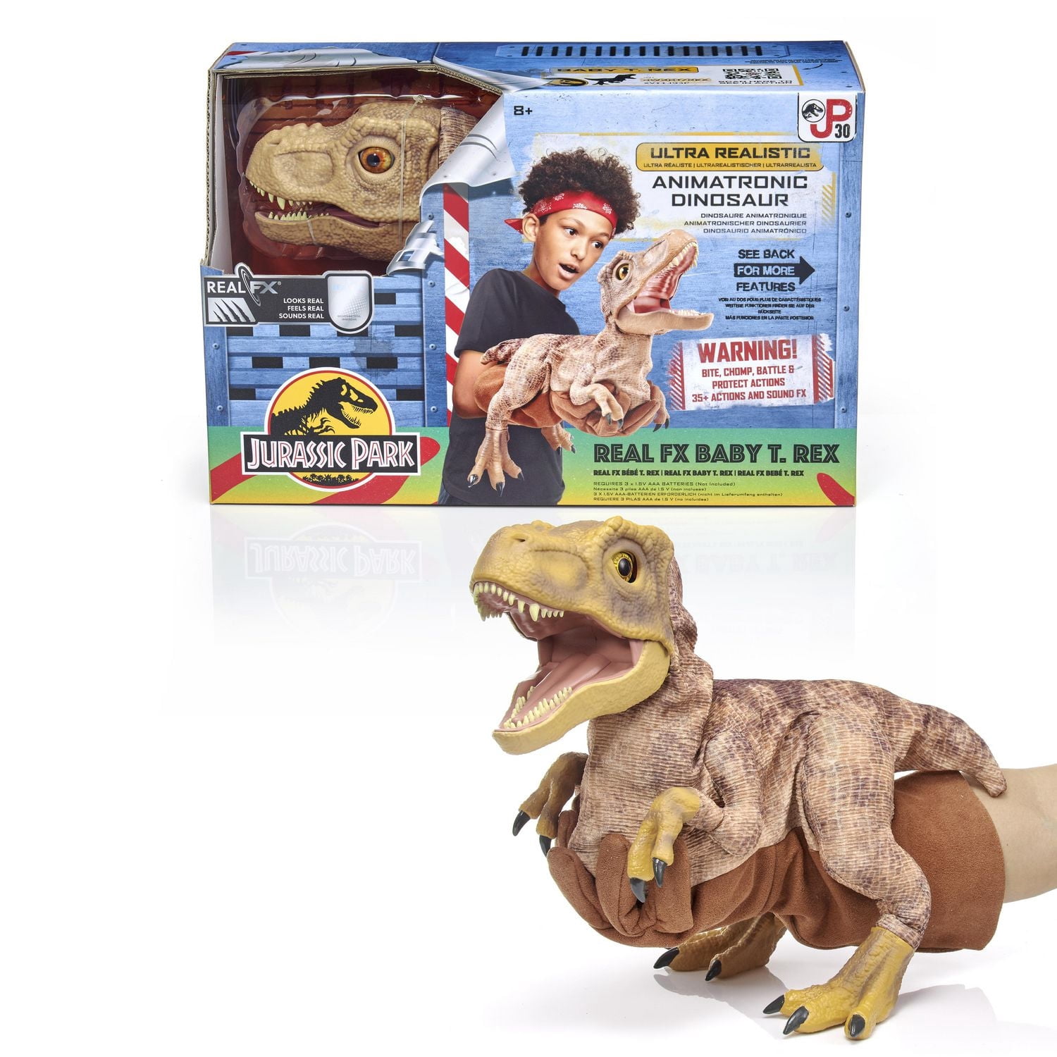 新品未開封　REAL FX BABY T.REX ジュラシックパーク Jurassic Park Real FX Baby T.REX Dinosaur - Walmart.ca