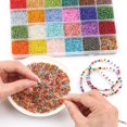 thumbnail image 3 of Abbracc 23000Pcs 2mm Glass Beads for Jewelry Making Small Beads for Jewelry Making Tiny, 3 of 9