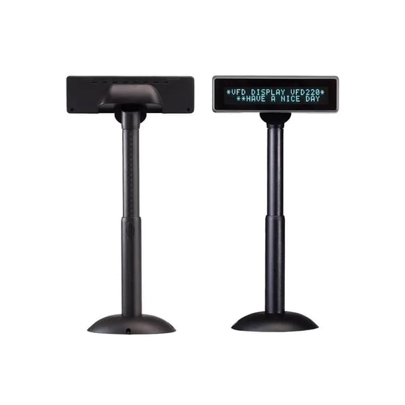 Independent Customer Display for Cash Register System POS Cashier Consumption Amount ,Easy to Operate