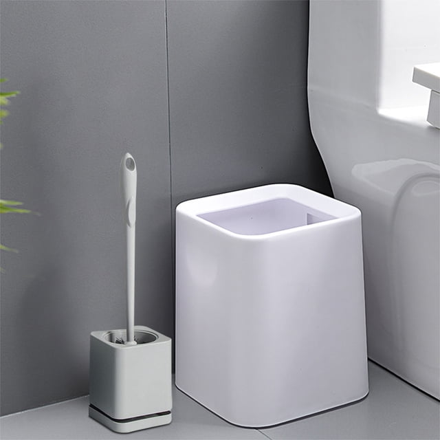RXIRUCGD Toilet Bowl Brush And,Compact Toilet Cleaner Brush Set For Bathroom Deep Cleaning,Compact Size For Storage And Organization