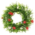 thumbnail image 1 of Aurlik Couronne de Printemps sur la Porte d'Entrée Extérieure, Cadeaux de Déco pour la Maison, Couronne de Porte d'Entrée Toutes Saisons Résistante aux Intempéries – Déco de Bienvenue Florale de Printemps et d'Été pour Maison Rurale Intérieur/extérieur Utilisation Toute l'Année, 1 of 9