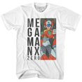 thumbnail image 1 of Mega Man Zerobox White Adult T-Shirt 5Xl, 1 of 2