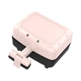 thumbnail image 3 of Sandwich Maker 300W Double Sided Heating Easy to Clean Small Electric Grill pink, 3 of 9