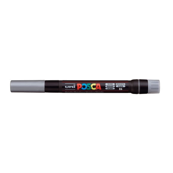Posca Marqueur de Peinture, Pinceau Pcf-350, Argent