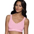 thumbnail image 1 of Bali Womens Comfort Revolution Smart Sizes Shaping Wirefree Bra, 3XL, Hush Pink, 1 of 1