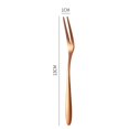 thumbnail image 2 of 6Pcs Stainless Steel Fruit Forks Mini Food Pick Cake Desserts Sushi Snack Sticks, 2 of 9