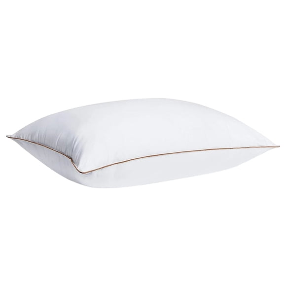 Pillow for Bedding Feather Down Pillows with Natural Goose Feathers and Breathable Downproof Cover Ideal for Hotel Standard 20 Inches