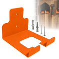 thumbnail image 2 of Garage Organizer Trimmer Rack,Wall Mounted Storage Rack,Metal Utility Racks,Garden Tools Holder,Heavy-Duty Tool Hanger for Grass Trimmer,Hedge Trimmer, Weed Wacker and Garden Power Tools,Orange, 2 of 9