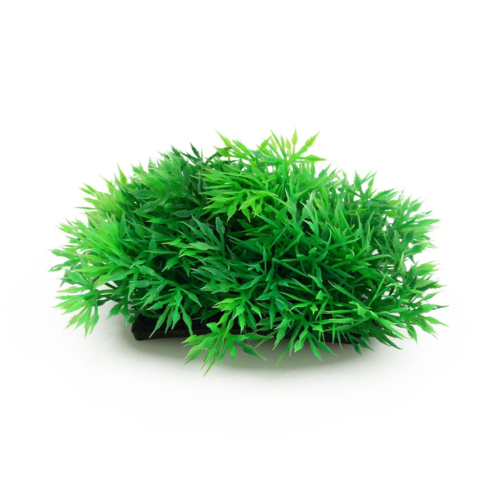 Fish Tank Plant Aquarium Water Grass Fish Tank Plant Decor Aquarium Accessories Aquarium Fish Tank Accessories Decor Green Grass Artificial Plastic Water Plant