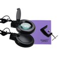 thumbnail image 4 of Quality Optics Professional Series Illuminated Workstation Swing Arm Magnifier Black 8LED Diopter, 4 of 5
