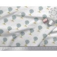 thumbnail image 3 of Soimoi Cotton Voile Fabric Dot & Tree Block Fabric Prints by Yard 56 Inch Wide, 3 of 3