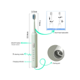 thumbnail image 3 of Sonic Electric Toothbrush With 5 Modes And Smart Timer - Unisex - Effective For Teeth And Gum Cleaning, Rechargeable Usb Toothbrush, Whitening Oral Hy, 3 of 4