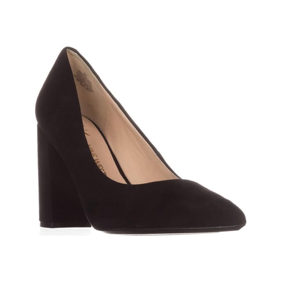 Nine West Astoria Pointed Toe Dress Pumps, Black Suede
