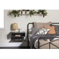 thumbnail image 3 of South Shore Sazena Floating Nightstand for Adult, in Gray Oak, 3 of 10