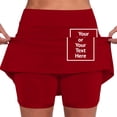 thumbnail image 3 of Jupe-Short Taille Mi-Haute pour Femmes avec Poches - Jupe-Short Décontractée Active, 3 of 7