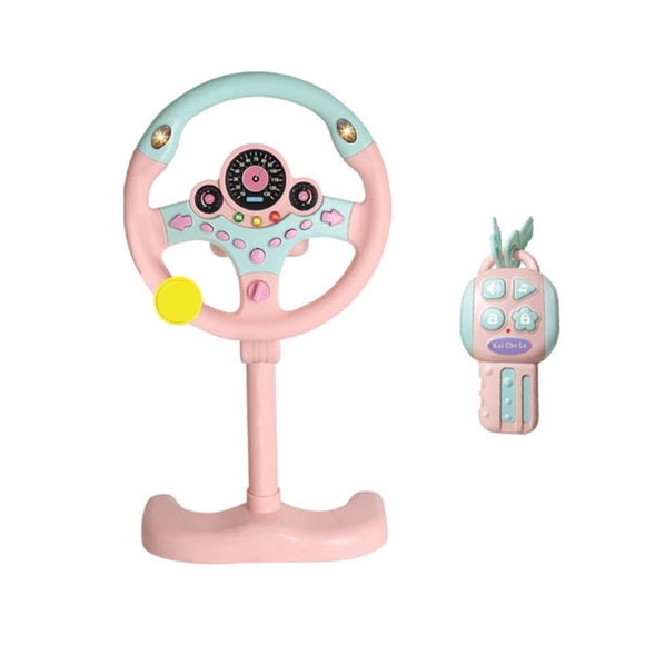 ZLight Jouet de Conduite Interactif en Plastique Stimulant l'Imagination et les Compétences Motrices pour Enfants en Croissance Rose 49x25cm