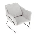 thumbnail image 2 of Mini Sofa pour Poupées Simulation Mobilier de Maison de Poupée Figurine d'Action Poupées Gris, 2 of 8